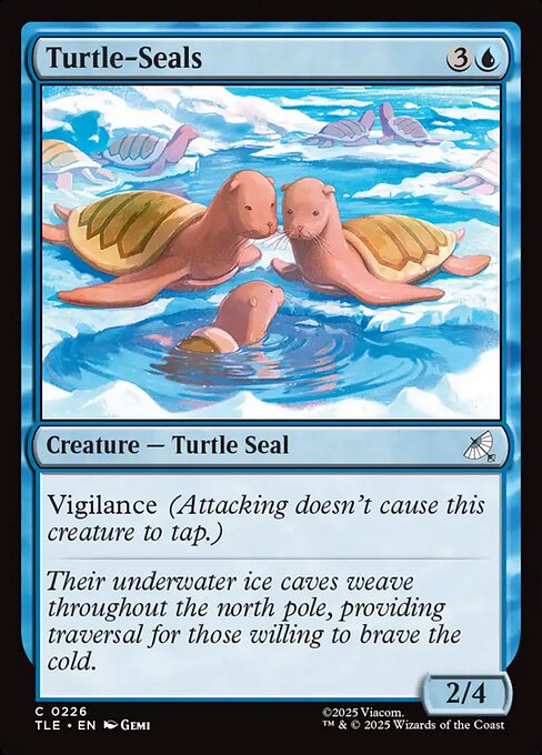 MTG Turtle-Seals [TLE 226] Foil