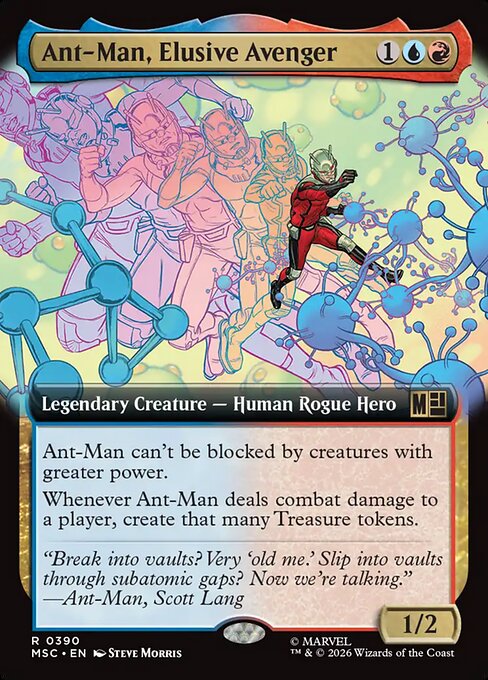 MTG Ant-Man, Elusive Avenger MSC 390 Extended Art Nonfoil