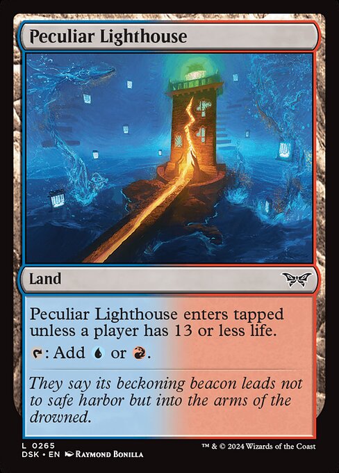 MTG Peculiar Lighthouse DSK 265 Regular Foil