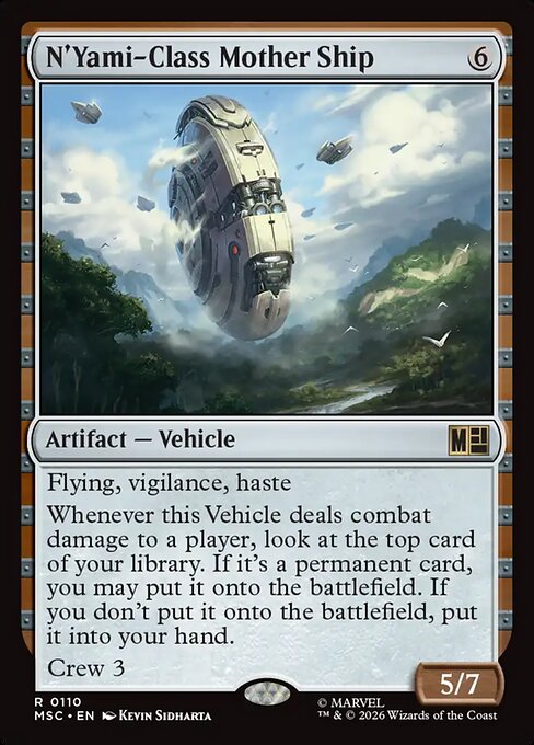 MTG N'Yami-Class Mother Ship MSC 110 Regular Nonfoil