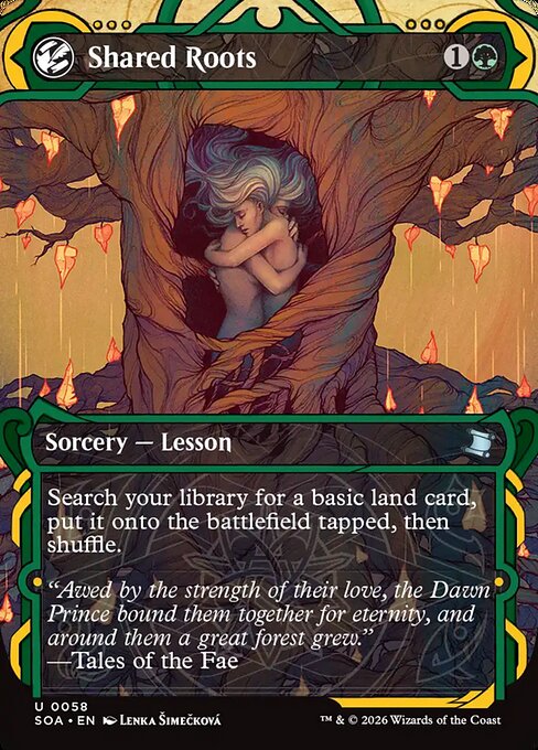 MTG Shared Roots SOA 058 Mystical Archive Foil
