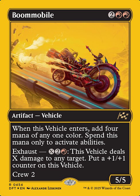 MTG Boommobile DFT 454 Regular First-Place Foil