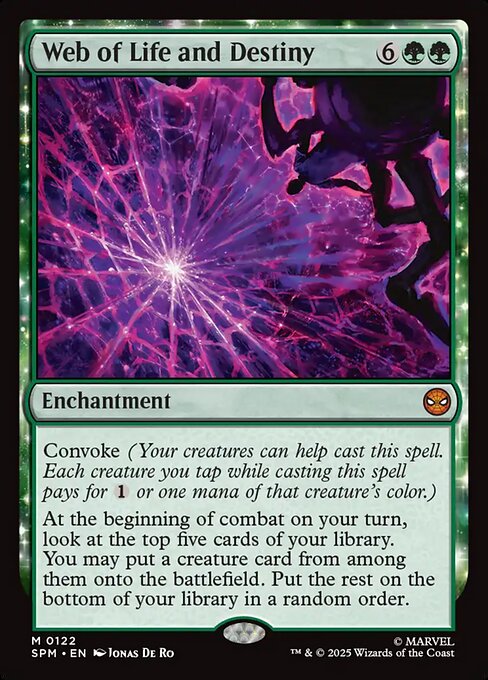 MTG Web of Life and Destiny SPM 122 Regular Foil