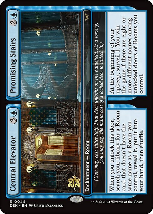 MTG Central Elevator // Promising Stairs PDSK 044s Prerelease Foil