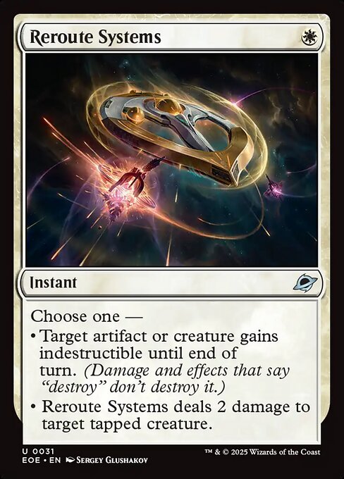 MTG Reroute Systems EOE 031 Regular Foil