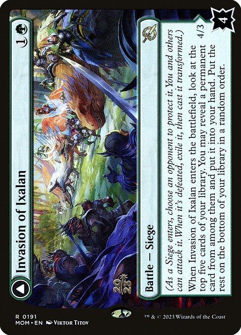 MTG Invasion of Ixalan // Belligerent Regisaur PMOM 191s Prerelease Foil