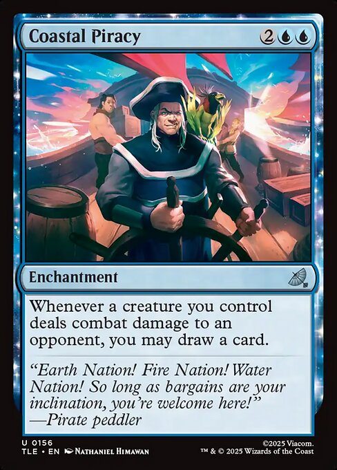 MTG Coastal Piracy [TLE 156] Nonfoil