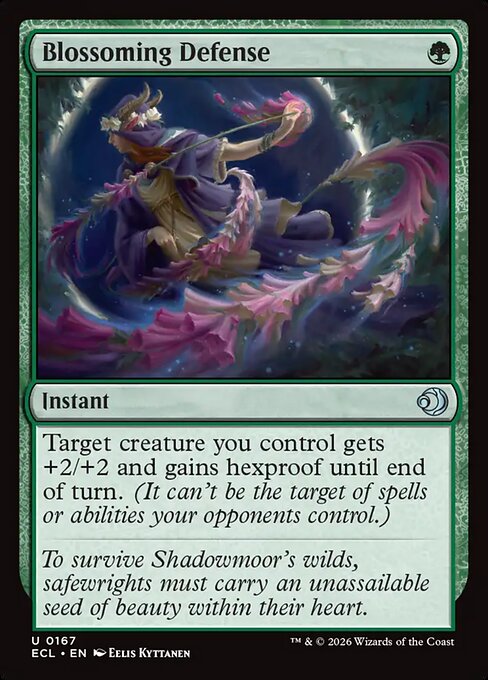 MTG Blossoming Defense ECL 167 Regular Foil