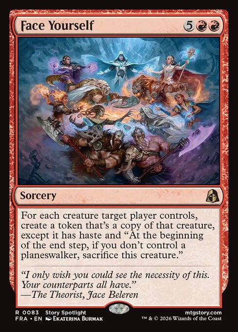 MTG Face Yourself FRA 083 Standard Nonfoil front