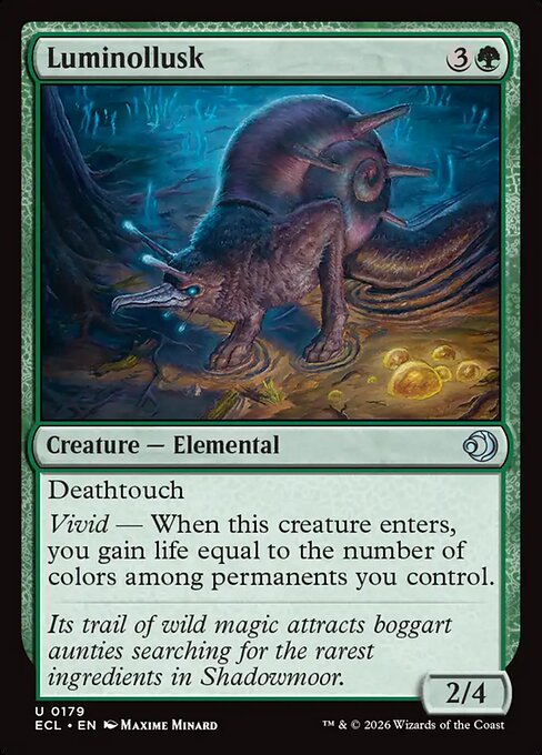 MTG Luminollusk ECL 179 Regular Foil