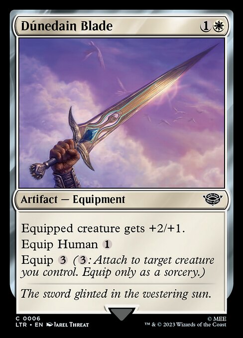 MTG Dúnedain Blade LTR 006 Regular Foil