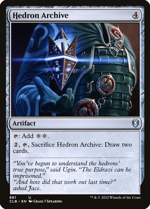 MTG Hedron Archive CLB 861 Commander Deck Nonfoil