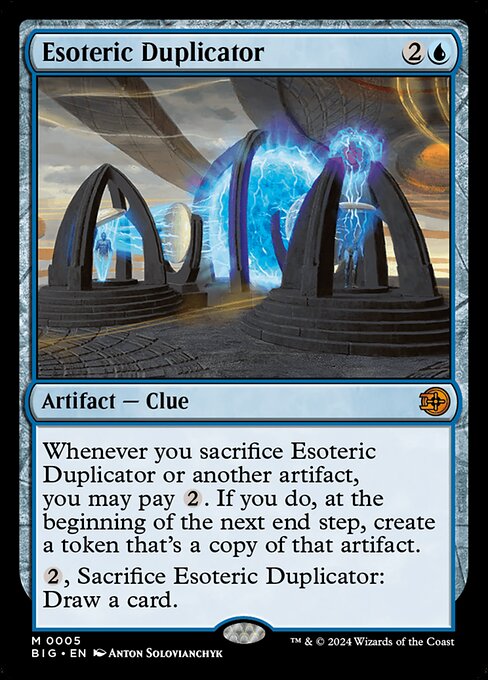MTG Esoteric Duplicator BIG 005 Regular Nonfoil
