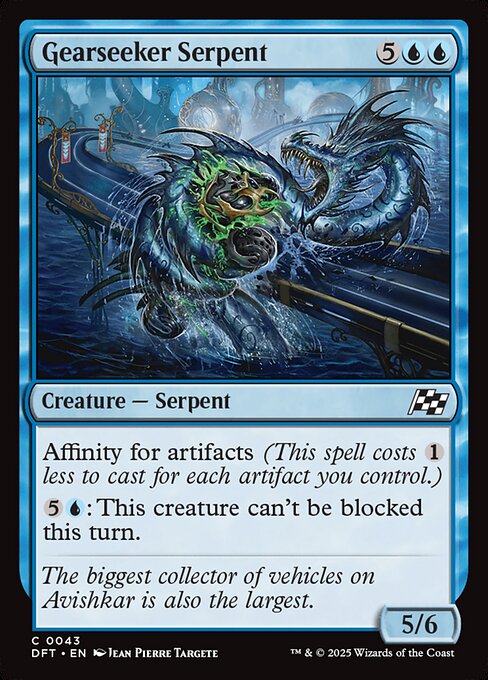 MTG Gearseeker Serpent DFT 043 Regular Nonfoil