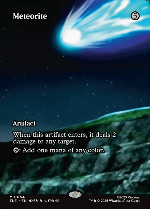MTG Meteorite [TLE 054] Nonfoil