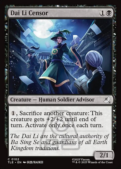 MTG Dai Li Censor [TLE 102] Foil