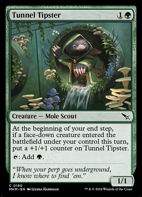 MTG Tunnel Tipster MKM 180 Regular Foil