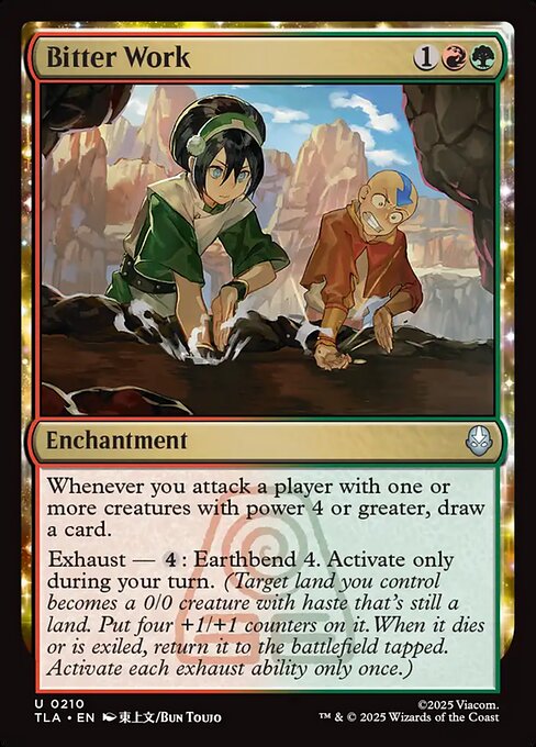 MTG Bitter Work TLA 210 Regular Nonfoil