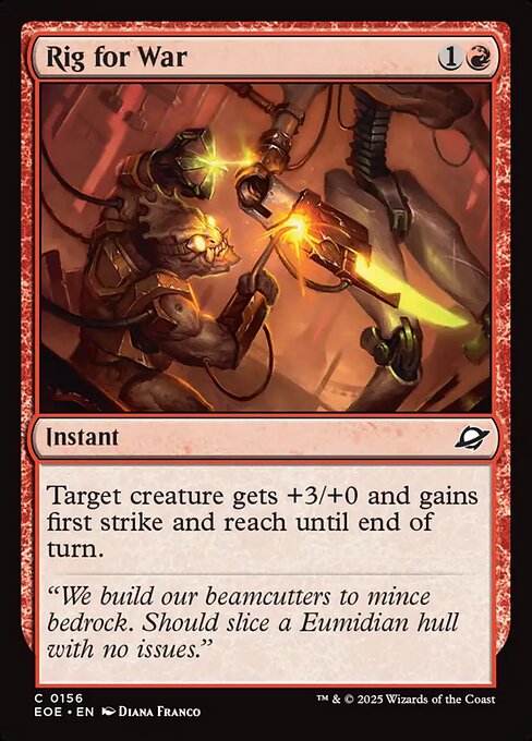 MTG Rig for War EOE 156 Regular Foil
