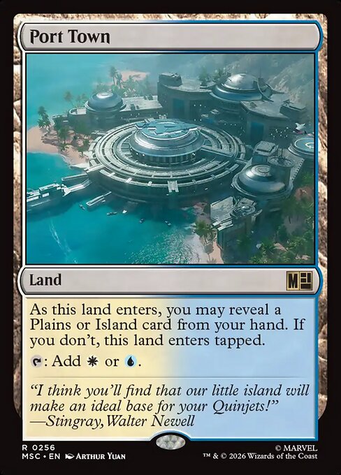 MTG Port Town MSC 256 Regular Surge Foil