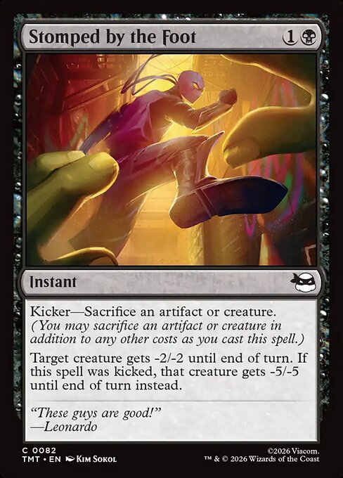 MTG Stomped by the Foot TMT 082 Regular Nonfoil