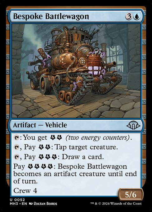 MTG Bespoke Battlewagon MH3 052 Regular Foil