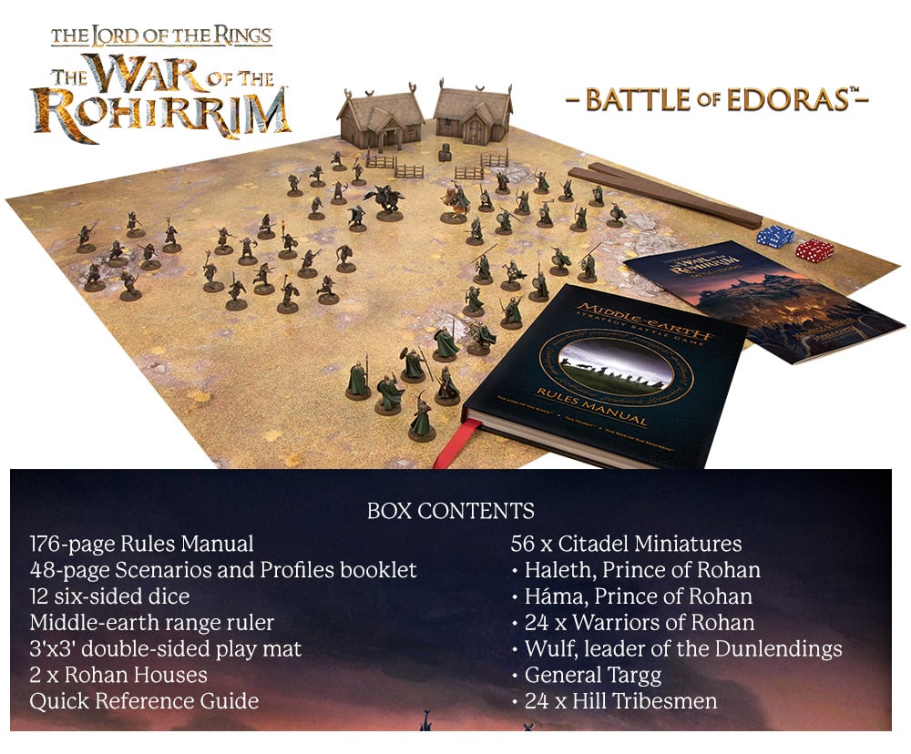 War of Rohirrim box contents