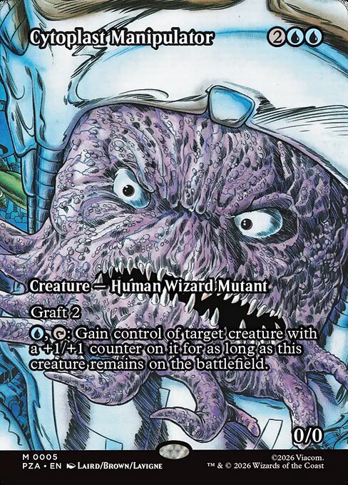 MTG Cytoplast Manipulator PZA 005 Borderless Source Material Foil