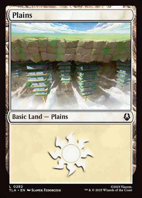 MTG Plains TLA 282 Regular Nonfoil
