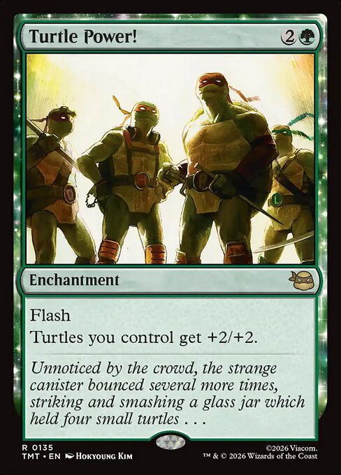 MTG Turtle Power! TMT 135 Regular Foil