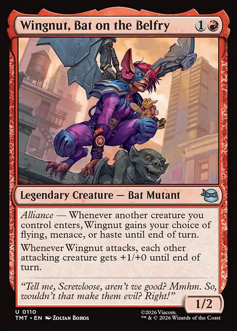 MTG Wingnut, Bat on the Belfry TMT 110 Regular Foil