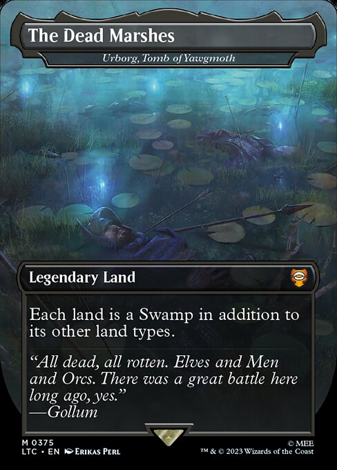 MTG Urborg, Tomb of Yawgmoth LTC 375 Showcase Ring Foil