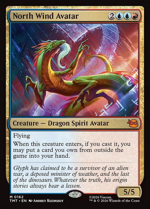 MTG North Wind Avatar TMT 162 Regular Foil