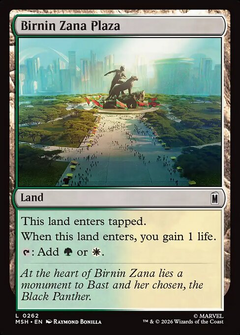 MTG Birnin Zana Plaza MSH 262 Regular Nonfoil