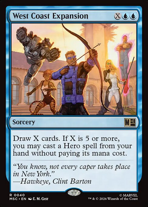 MTG West Coast Expansion MSC 040 Regular Nonfoil