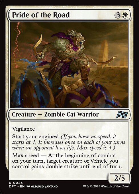 MTG Pride of the Road DFT 024 Regular Nonfoil
