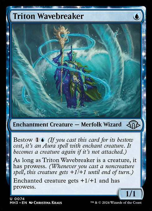 MTG Triton Wavebreaker MH3 074 Regular Foil