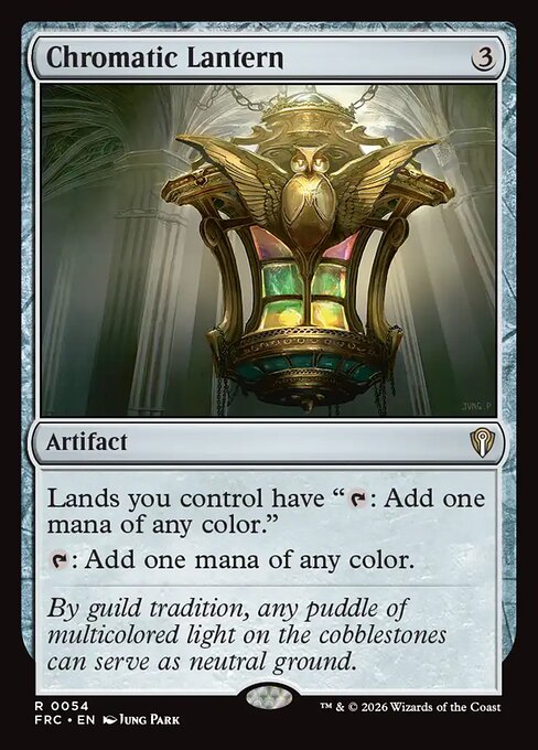 MTG Chromatic Lantern FRC 054 Standard Nonfoil front