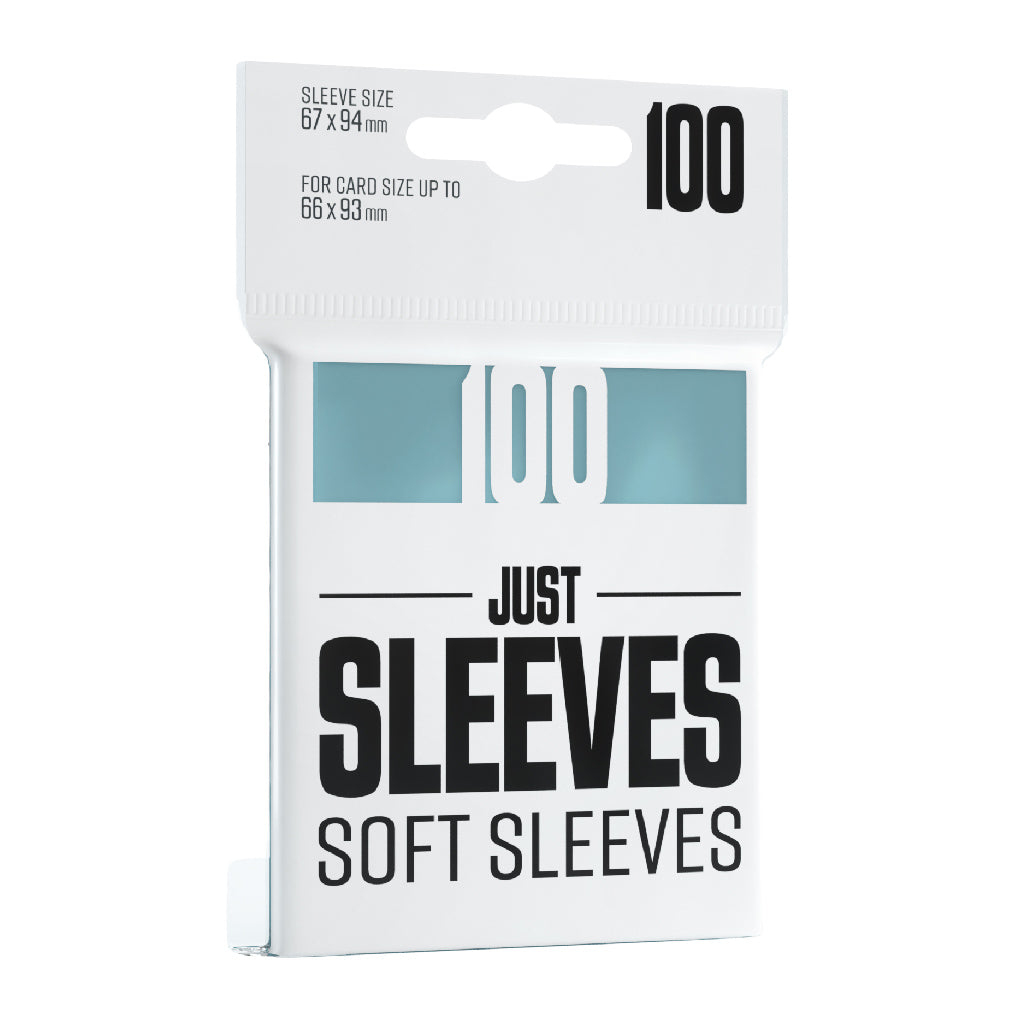 Gamegenic Just Sleeves Soft Sleeves (100 Sleeves Per Pack)