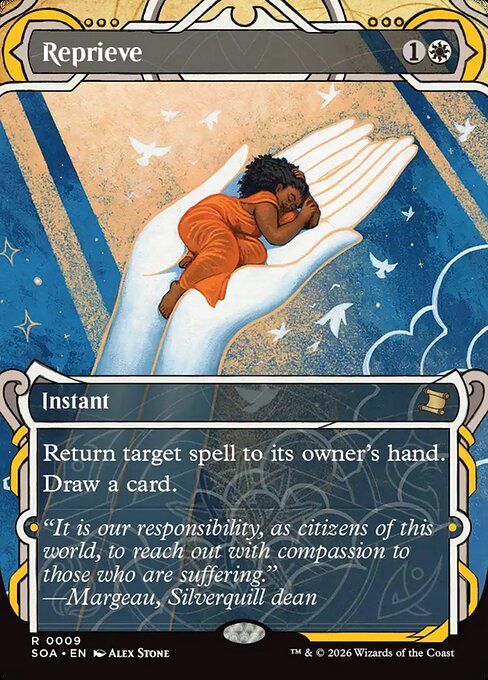 MTG Reprieve SOA 009 Mystical Archive Foil