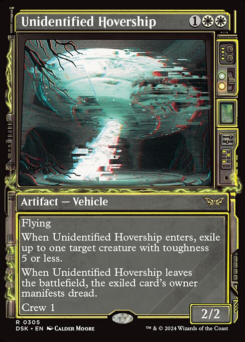 MTG Unidentified Hovership DSK 305 Paranormal Frame Nonfoil