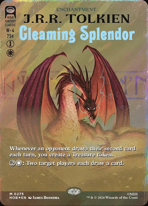 MTG Gleaming Splendor HOB 275 Alternate Art Nonfoil