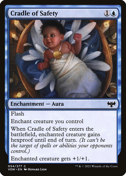 MTG Cradle of Safety VOW 054 Standard Foil front