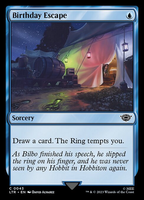 MTG Birthday Escape LTR 043 Regular Foil