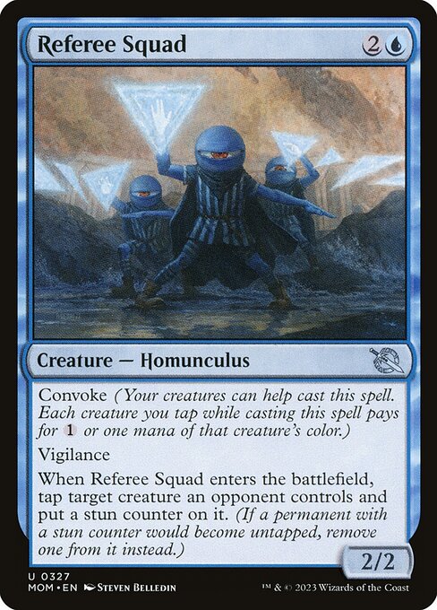 MTG Referee Squad MOM 327 Jumpstart Foil