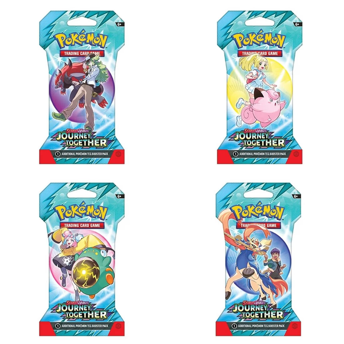 Pokemon TCG Scarlet & Violet Journey Together Blister Booster Pack