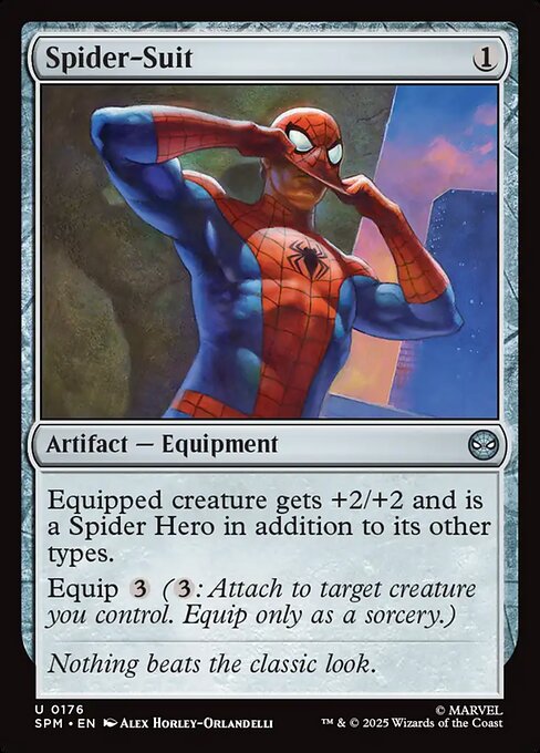 MTG Spider-Suit SPM 176 Regular Nonfoil