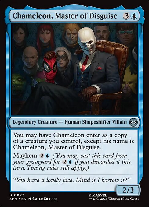 MTG Chameleon, Master of Disguise SPM 027 Regular Foil