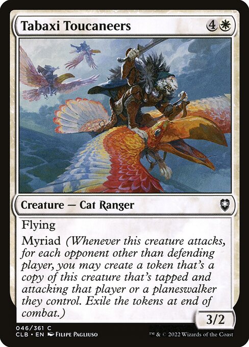 MTG Tabaxi Toucaneers CLB 046 Regular Foil