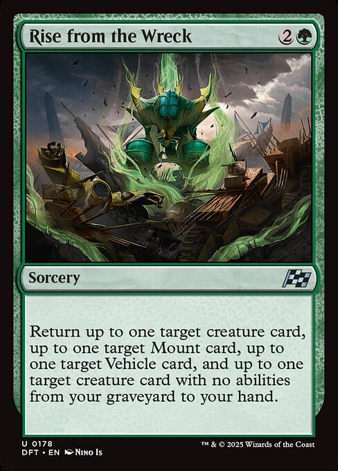 MTG Rise from the Wreck DFT 178 Regular Foil